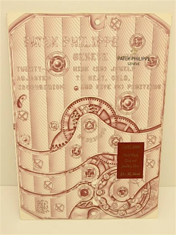 Patek Philippe Presseinformationen Basel 2000 zu den Ref. 5100 / 5110